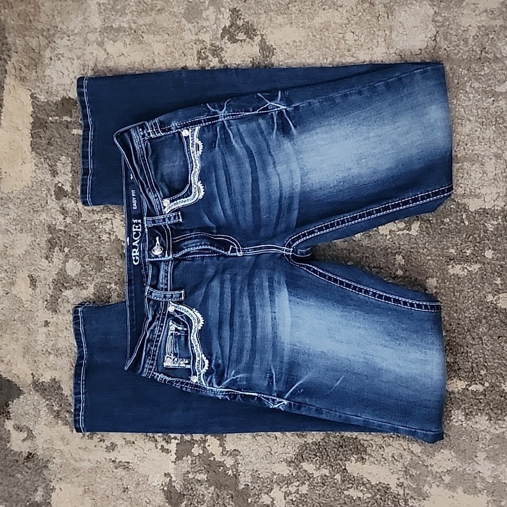 Grace in LA Easy Fit 28x31 Jeans